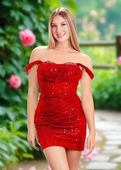 Red Homecoming Dresses - PromDressClub