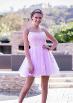 Atalanta | Discover the Perfect Light Pink Homecoming Dress for Your Special Night - Light Pink - PromDressClub