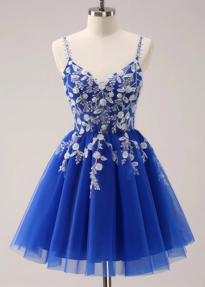 Etheldreda | Royal Blue Homecoming Dress: Unforgettable Elegance for Your Special Night - Royal Blue - PromDressClub