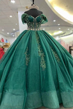 Jill | Unwrap Your Fairytale in Emerald Green Quince Dresses - Emerald Green - PromDressClub