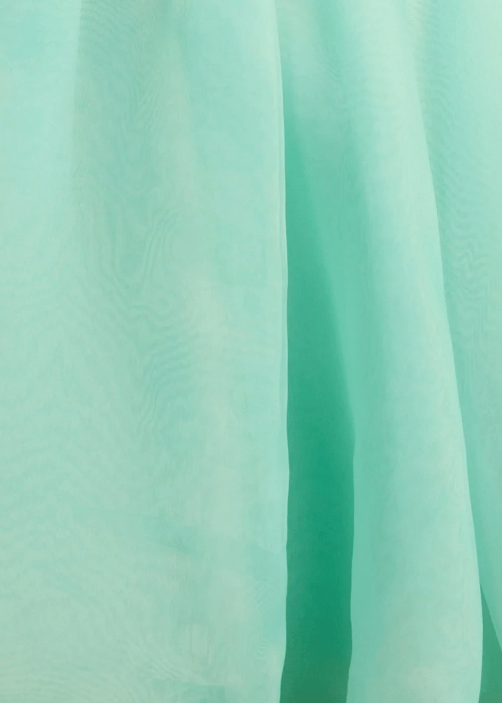 April | Mint Green Organza One Shoulder Ruffle A Line Homecoming Dress - Mint Green - PromDressClub