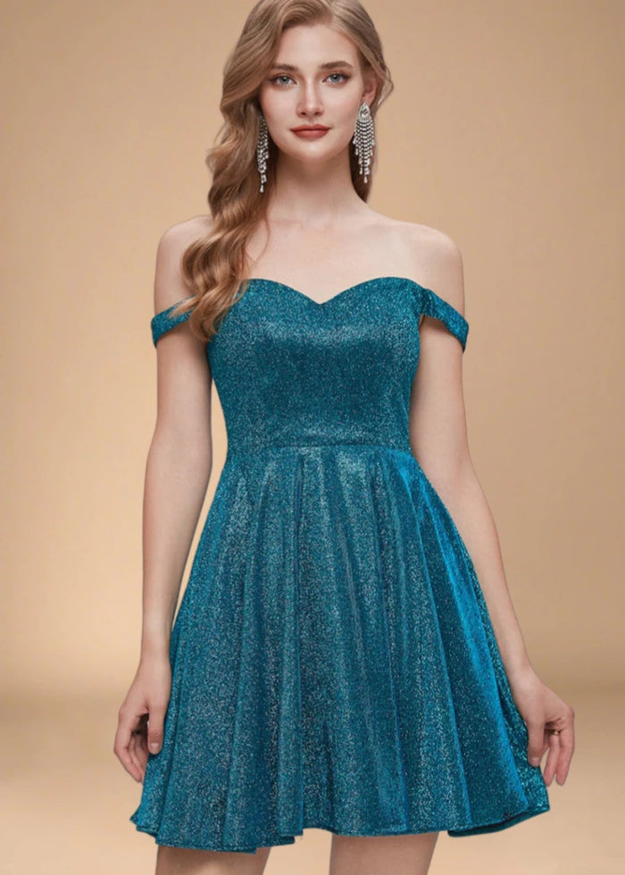 Berylda | Discover the Perfect Teal Homecoming Dress for Your Big Night - Teal - PromDressClub