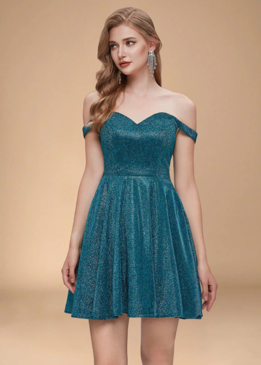 Berylda | Discover the Perfect Teal Homecoming Dress for Your Big Night - Teal - PromDressClub