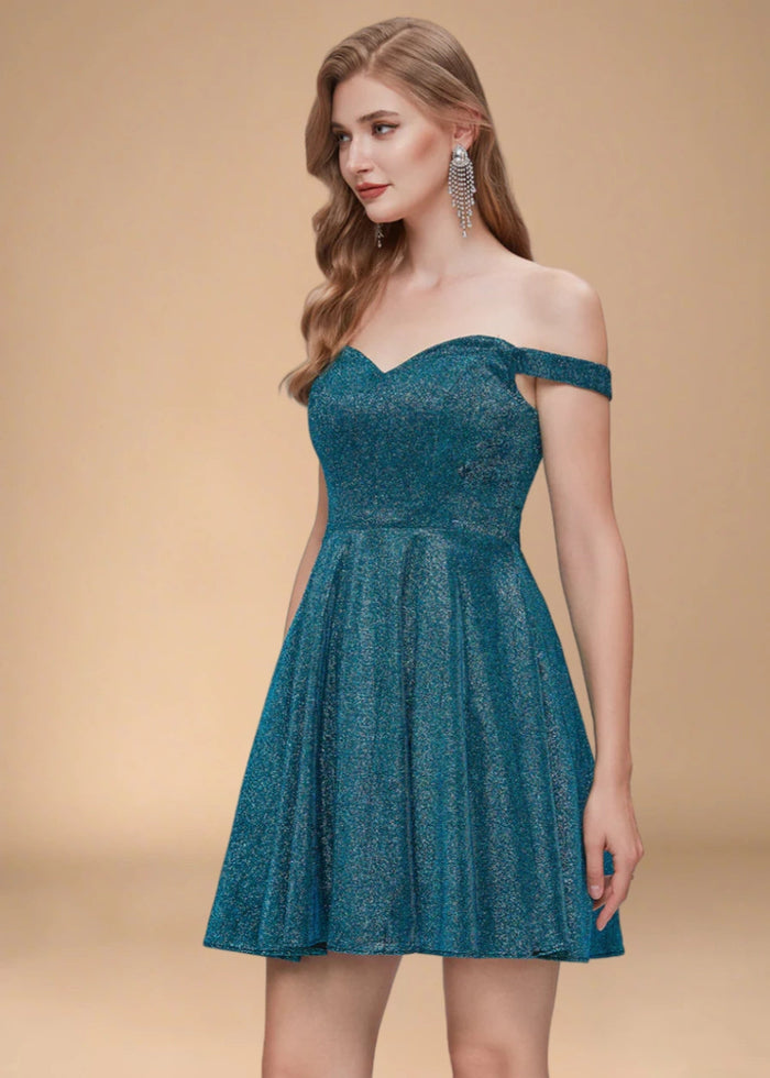 Berylda | Discover the Perfect Teal Homecoming Dress for Your Big Night - Teal - PromDressClub