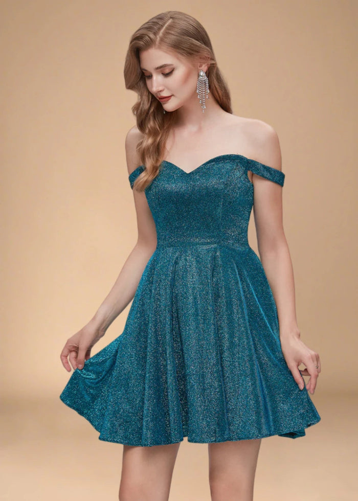 Berylda | Discover the Perfect Teal Homecoming Dress for Your Big Night - Teal - PromDressClub