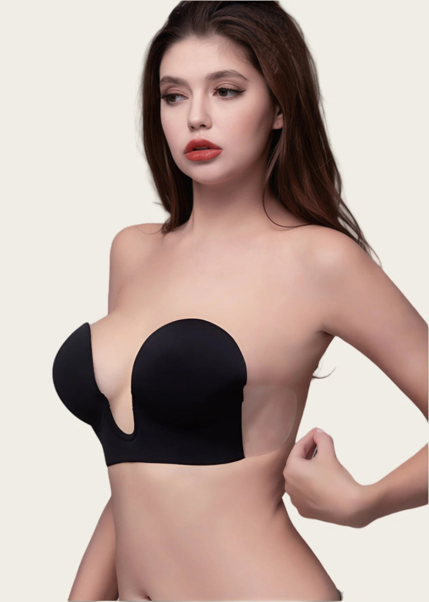 Elegant Nipple Covers for Backless Bridal and Strapless Party Outfits - Black - PromDressClub