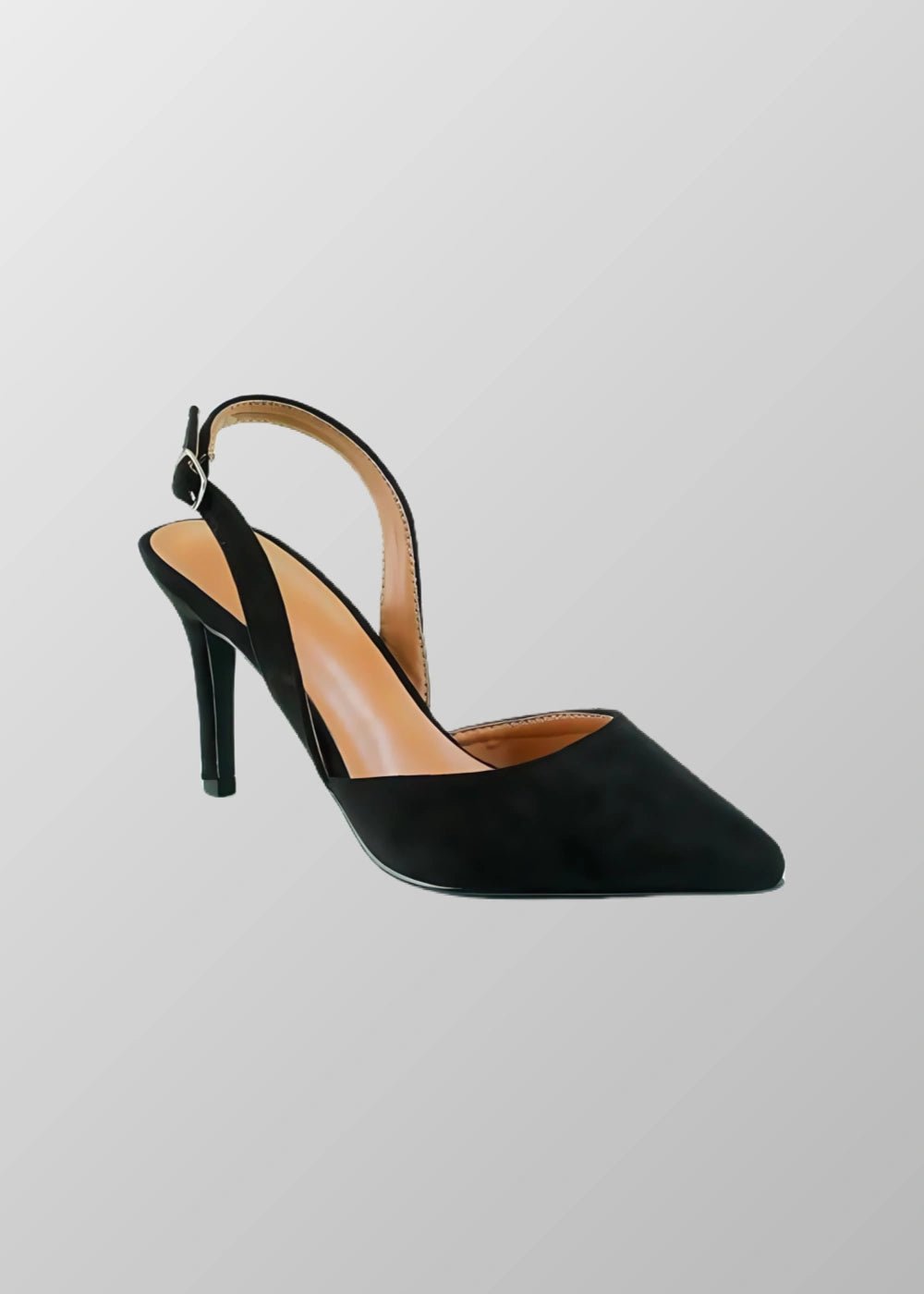 Elevate Your Wardrobe with Stylish Nude Heeled Sandals & Timeless Black High Heel Pumps - Black - PromDressClub