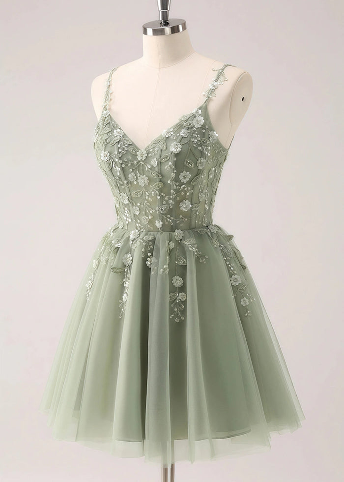 Etheldreda | Royal Blue Homecoming Dress: Unforgettable Elegance for Your Special Night - Sage - PromDressClub