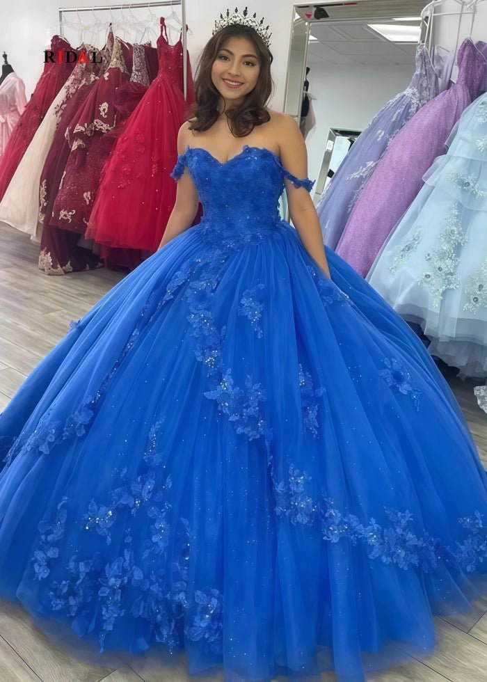 Isabella | Gorgeous Royal Blue Quinceanera Dresses for Unforgettable Celebrations - Royal Blue - PromDressClub