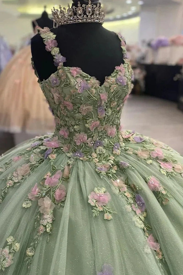 Jennifer | Step Into Elegance with Enchanting Sage Green Quince Dresses - Sage - PromDressClub