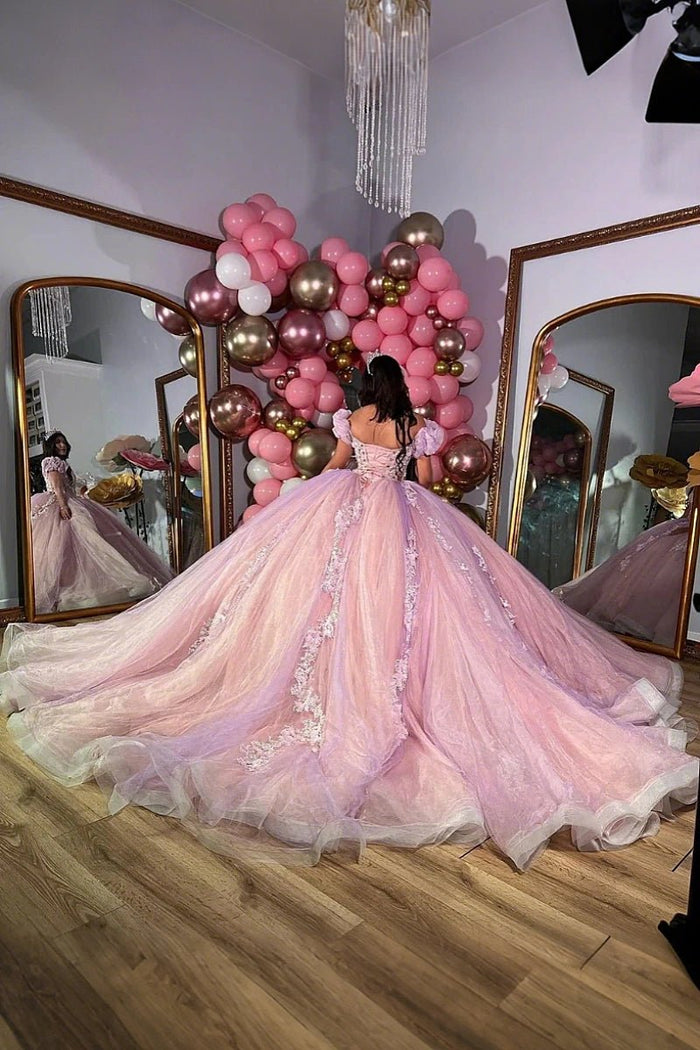 Lauren | Own Your Spotlight in Dreamy Light Purple Quince Dresses - Light Purple - PromDressClub