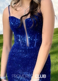 Lena | Mermaid Sparkly Royal Blue Sequin Maxi Long Prom Dress - Royal Blue - PROMDRESS Club