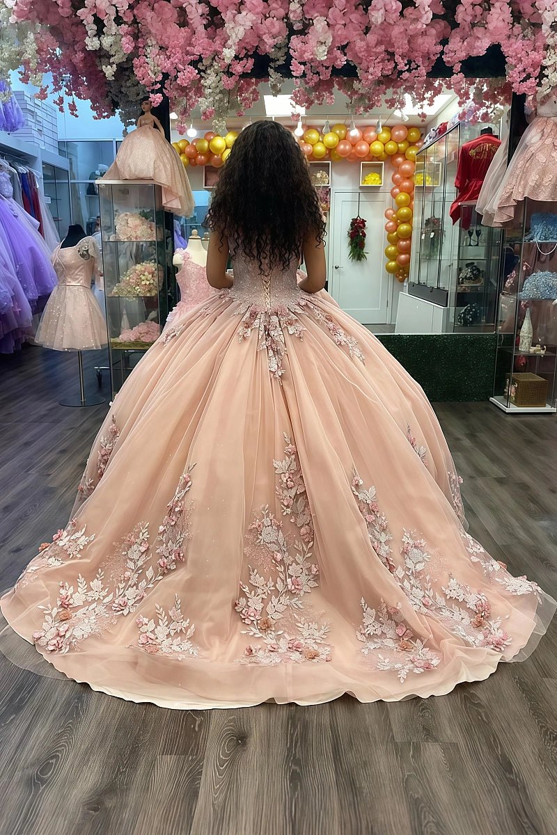 Leslie | Own Your Spotlight in Stunning Pink Quince Dresses - Pink - PromDressClub