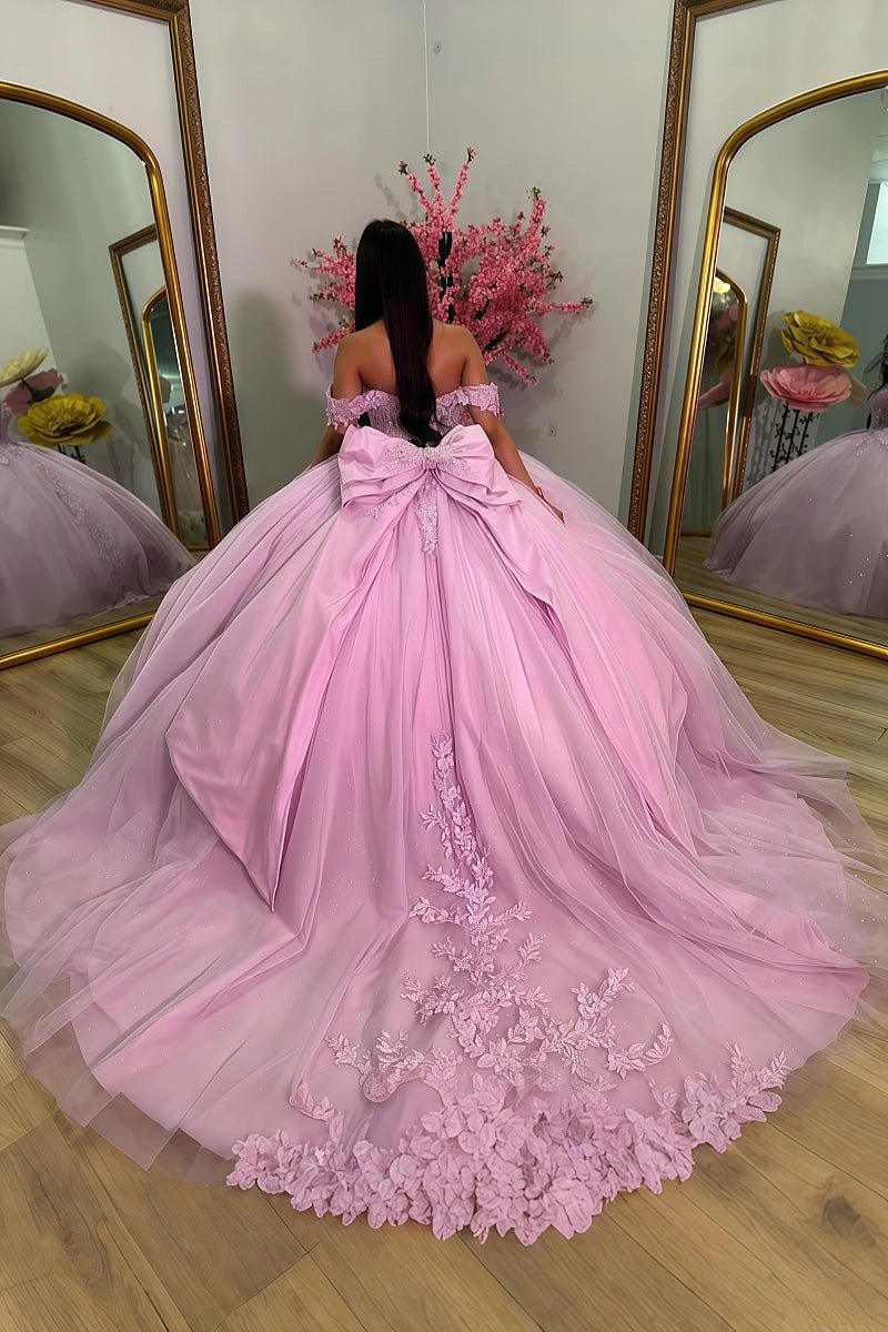 Lucia | Discover Your Dream Pink Quince Dress - Effortless Elegance for Every Princess - Light Pink - PromDressClub