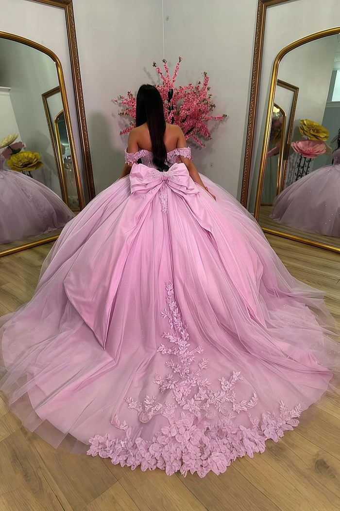 Lucia | Discover Your Dream Pink Quince Dress - Effortless Elegance for Every Princess - Light Pink - PromDressClub