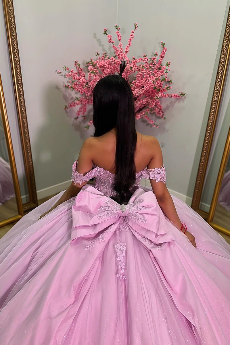 Lucia | Discover Your Dream Pink Quince Dress - Effortless Elegance for Every Princess - Light Pink - PromDressClub