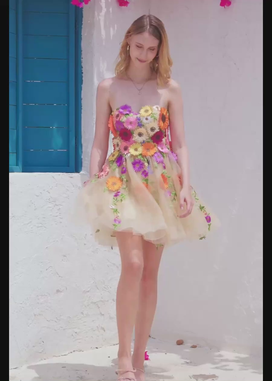 Eranthe | Discover the Ultimate Champagne Homecoming Dress: Sparkling Elegance for Your Big Moment!