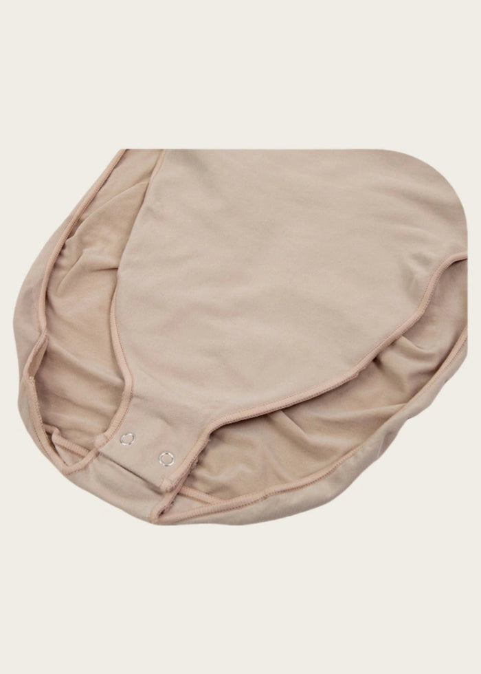 Seamless Backless Strapless Shapewear for Sculpted Curves Beige and Black - Nude - PromDressClub