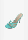 Step into Elegance with Hot Pink Stiletto Pointed Toe Sandals by Pink – Elevate Your Style! Color Aqua