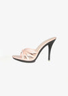 Step into Elegance with Hot Pink Stiletto Pointed Toe Sandals by Pink – Elevate Your Style! Color Pink