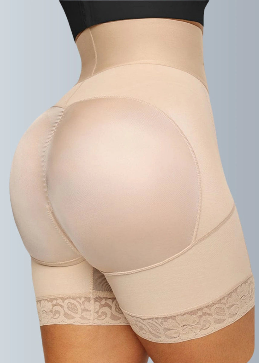 Ultimate Booty Lifting Shapewear Black Brown for Curves Confidence - Nude - PromDressClub