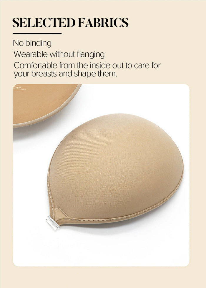 Ultra - Comfortable Silicone Bras Black and Nude Essentials for Effortless Style - Nude - PromDressClub